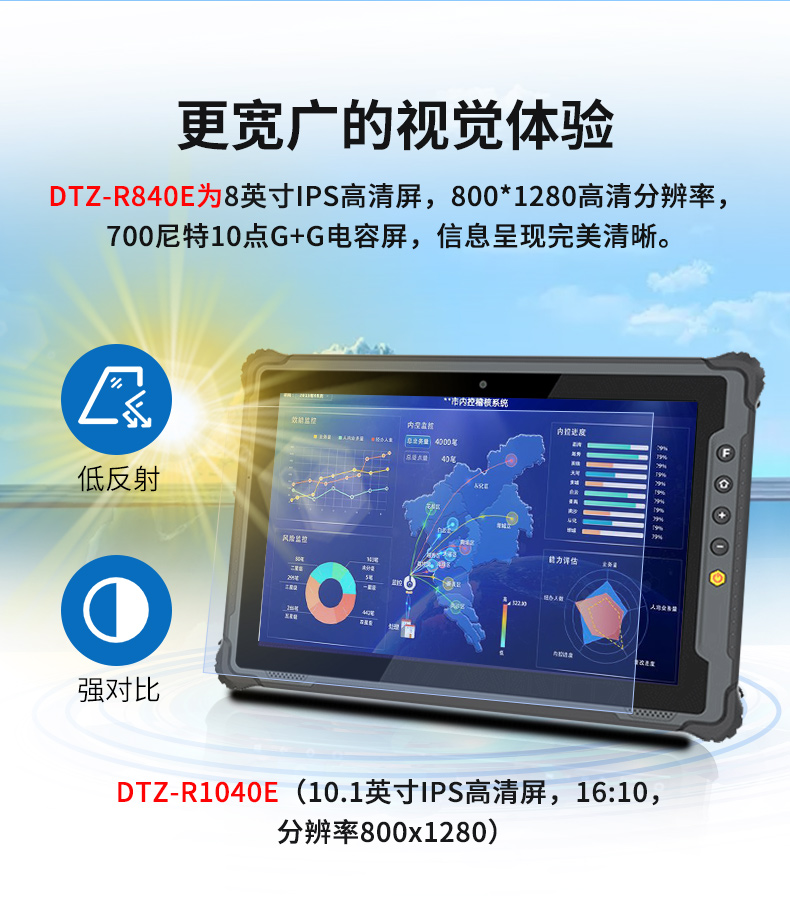 三防工業級平板,戶外偵探電腦,DTZ-1040E.jpg