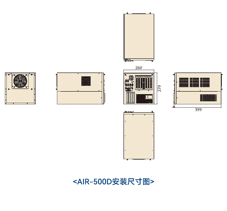 研華AI邊緣服務器,4個千兆網口工控機,支持485串口,AIR-500D.jpg