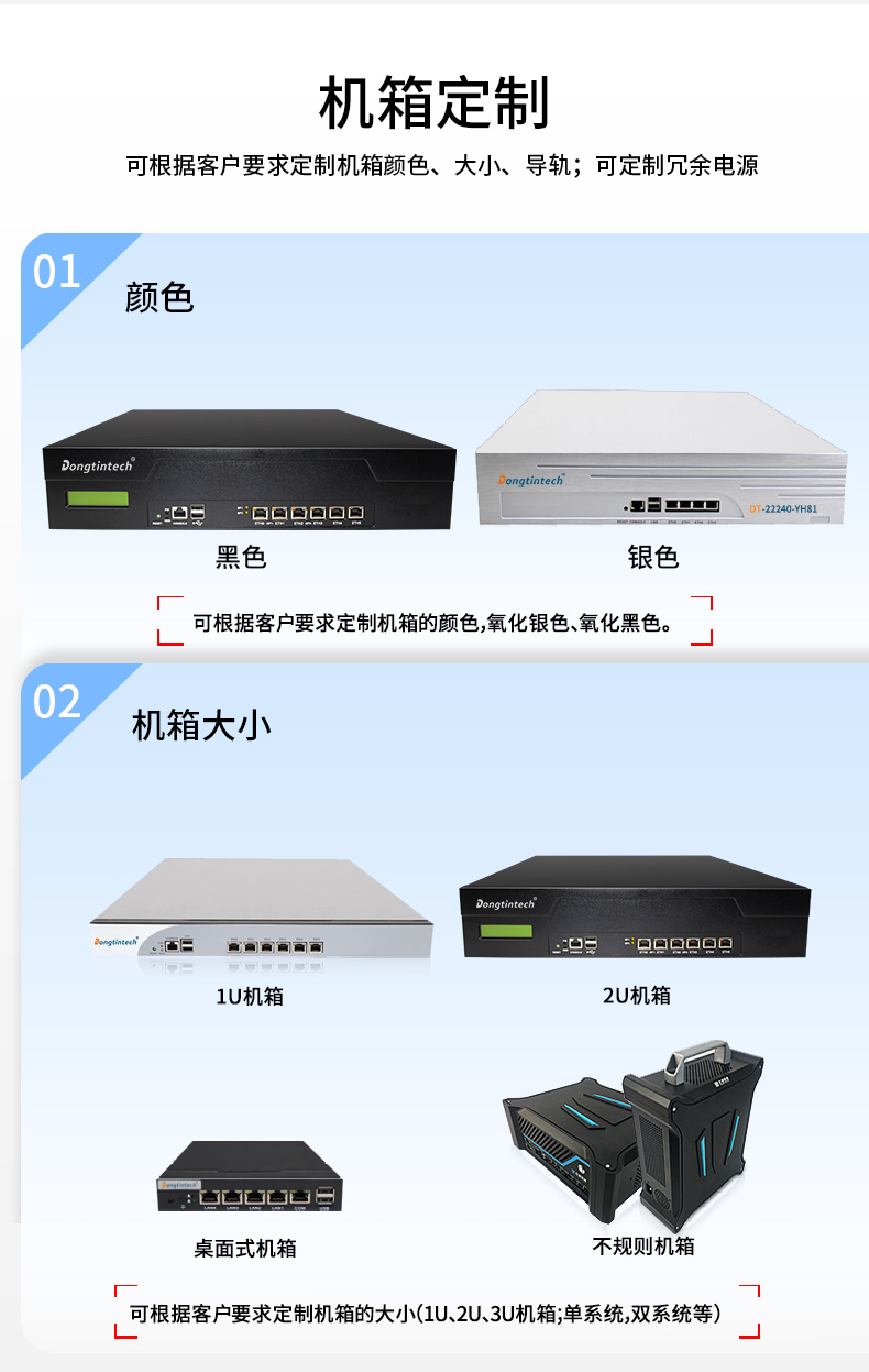 國產化1U多網口工控機,銀河麒麟國產操作系統工控電腦.jpg
