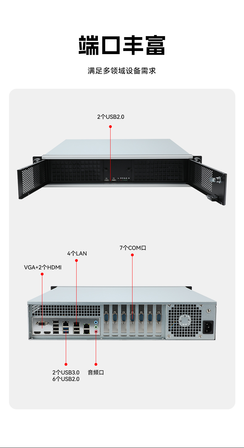 國產龍芯3A6000處理器工控機,銀河麒麟V10系統工控主機,DT-610L-N3A6KMB.jpg