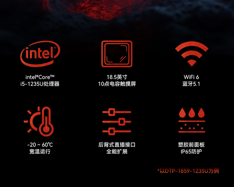 17寸工業平板電腦,酷睿12代工業觸控平板電腦,P65防護,DTP-1709-1235U.jpg