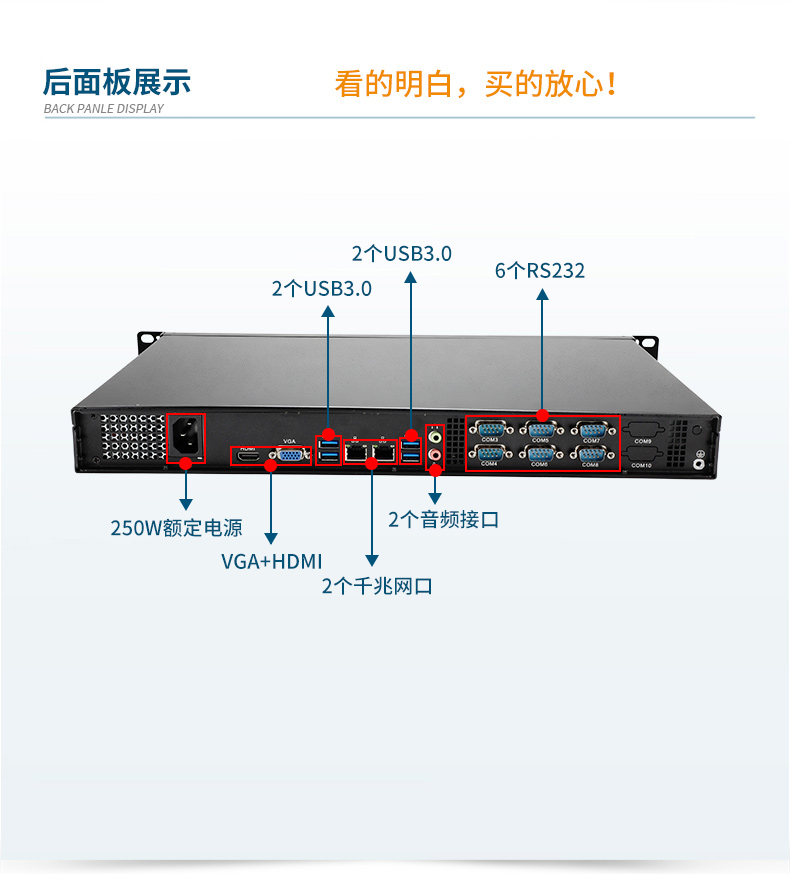 1U國產化工控機,輕薄國產化騰銳D2000工控主機,DT-S1010MB-FD2KMC.jpg