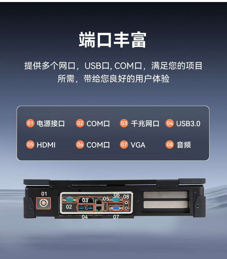 國(guó)產(chǎn)多網(wǎng)口工業(yè)便攜機(jī),戶(hù)外勘探工業(yè)電腦廠(chǎng)家,DT-1415CU-D3350MC.jpg